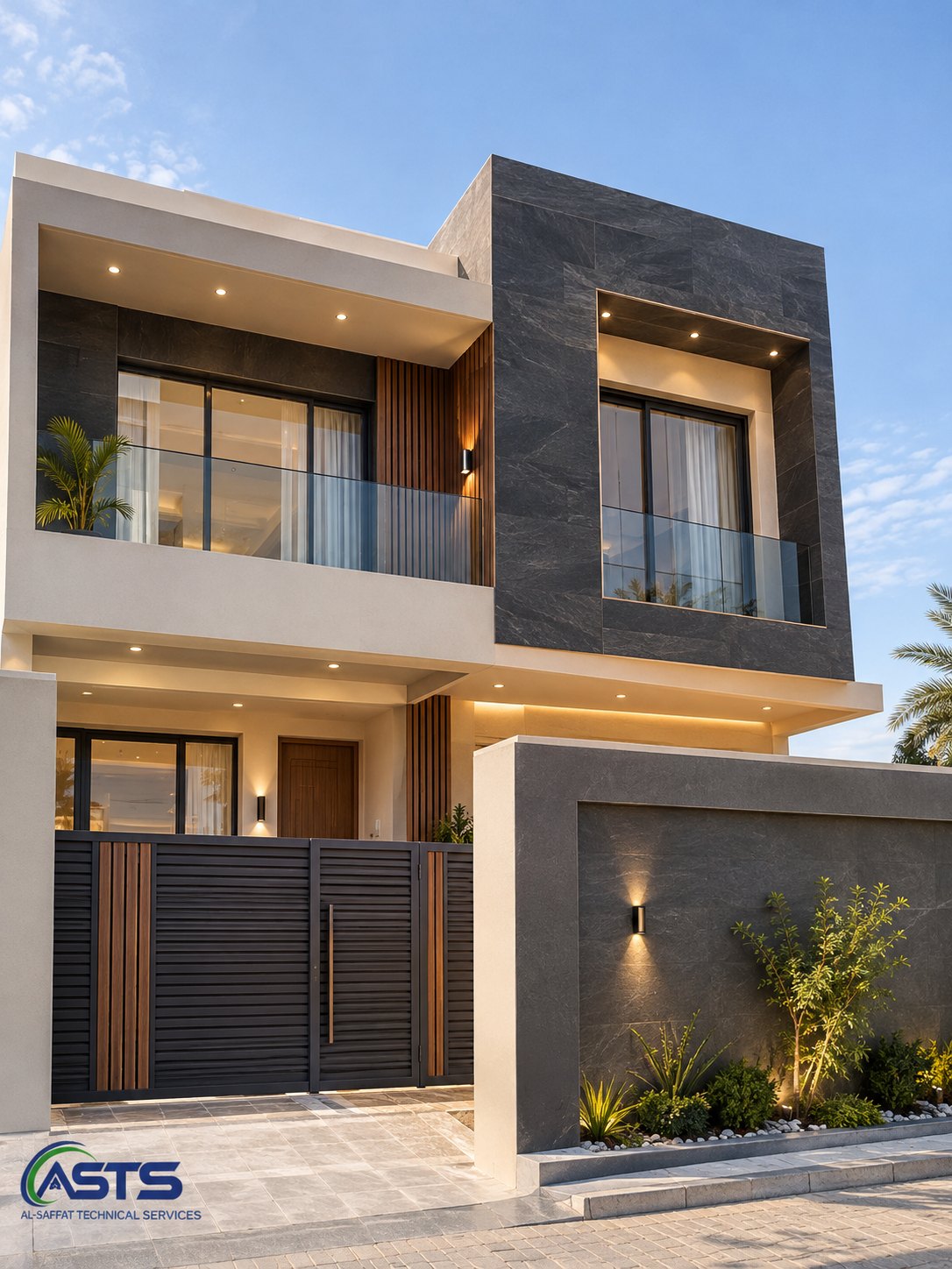 Contemporary two-storey villa — architectural inspiration